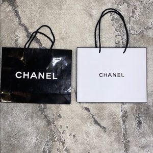 Chanel shopping gift bags